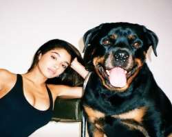 She has adopted a few pets some of them are Tatum, Thalia, and Tommy. She shares an unbreakable bond with her pets.